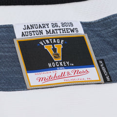 Auston Matthews Mitchell & Ness 2019 All-Star Game Power Play Jersey - White - NHL 203254471