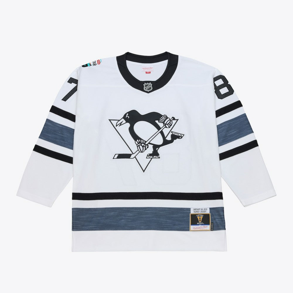 Sidney Crosby Mitchell & Ness 2019 All-Star Game Power Play Jersey - White - NHL 203254480
