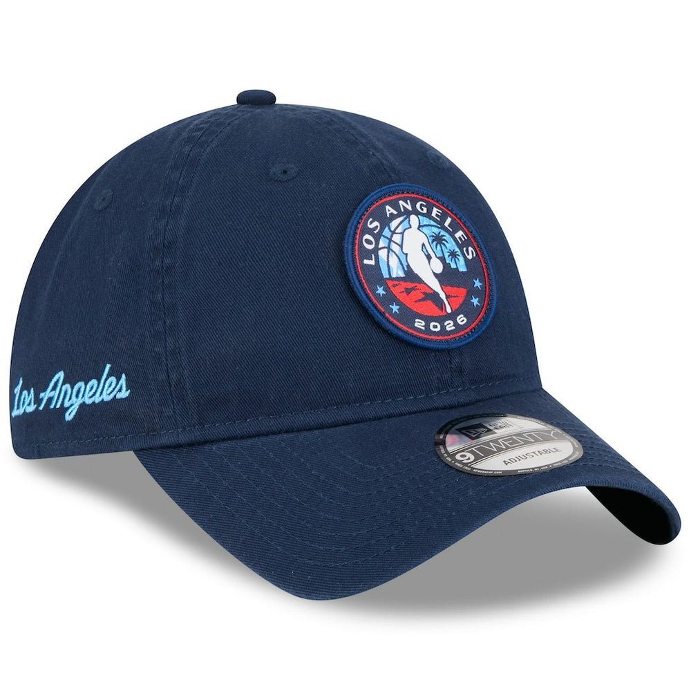 2026 NBA All-Star Game Circle Logo 9TWENTY Adjustable Hat Blue | New Era US