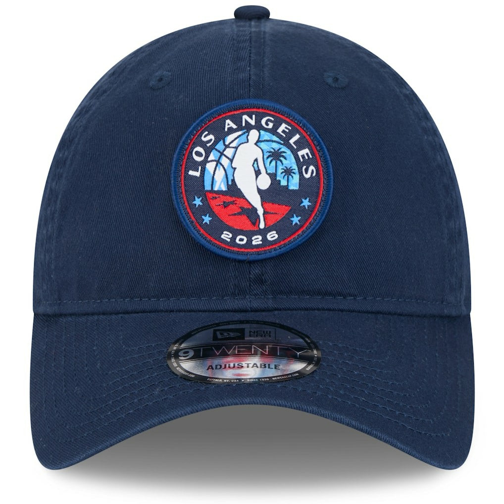 2026 NBA All-Star Game Circle Logo 9TWENTY Adjustable Hat Blue | New Era US