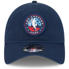 2026 NBA All-Star Game Circle Logo 9TWENTY Adjustable Hat Blue | New Era US