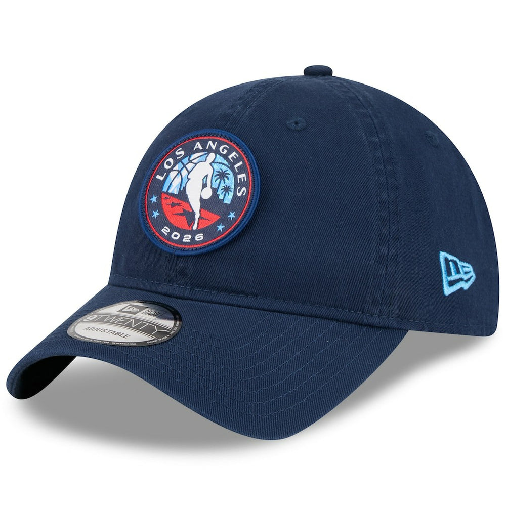 2026 NBA All-Star Game Circle Logo 9TWENTY Adjustable Hat Blue | New Era US