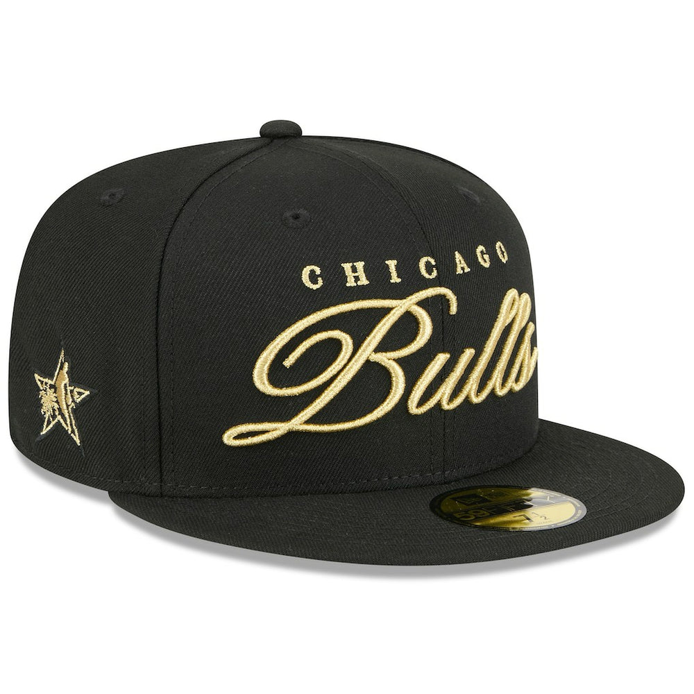 Chicago Bulls 2026 NBA All-Star Game Script 59FIFTY Fitted Hat Black | New Era