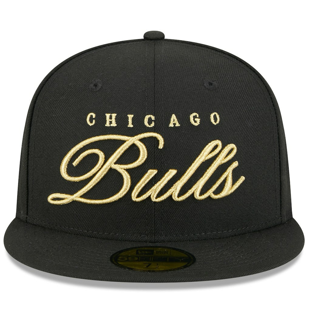 Chicago Bulls 2026 NBA All-Star Game Script 59FIFTY Fitted Hat Black | New Era