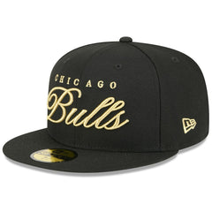Chicago Bulls 2026 NBA All-Star Game Script 59FIFTY Fitted Hat Black | New Era