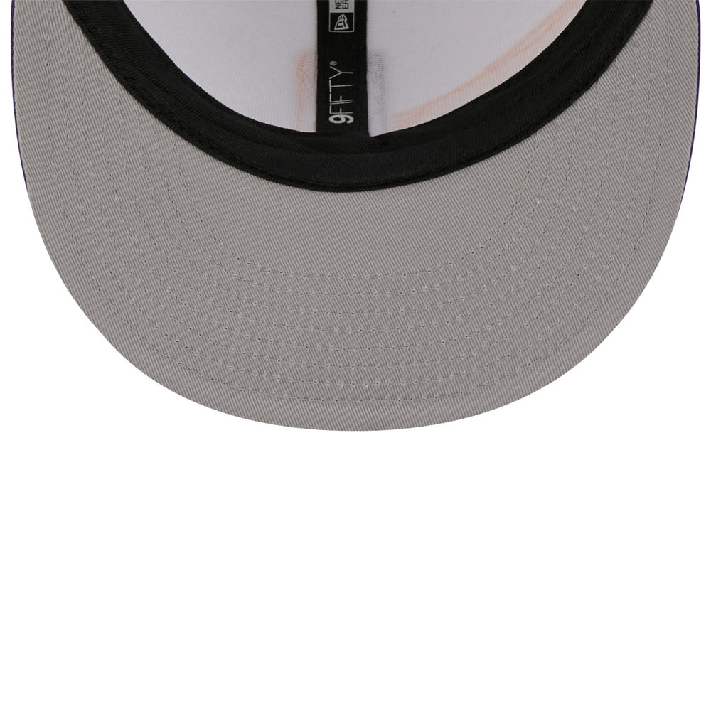 Los Angeles Lakers 2026 NBA All-Star Game Brushstroke 9FIFTY Snapback Hat White/Purple | New Era