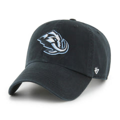Utah Mammoth '47 Logo Clean Up Adjustable Hat - Black - NHL 203255146