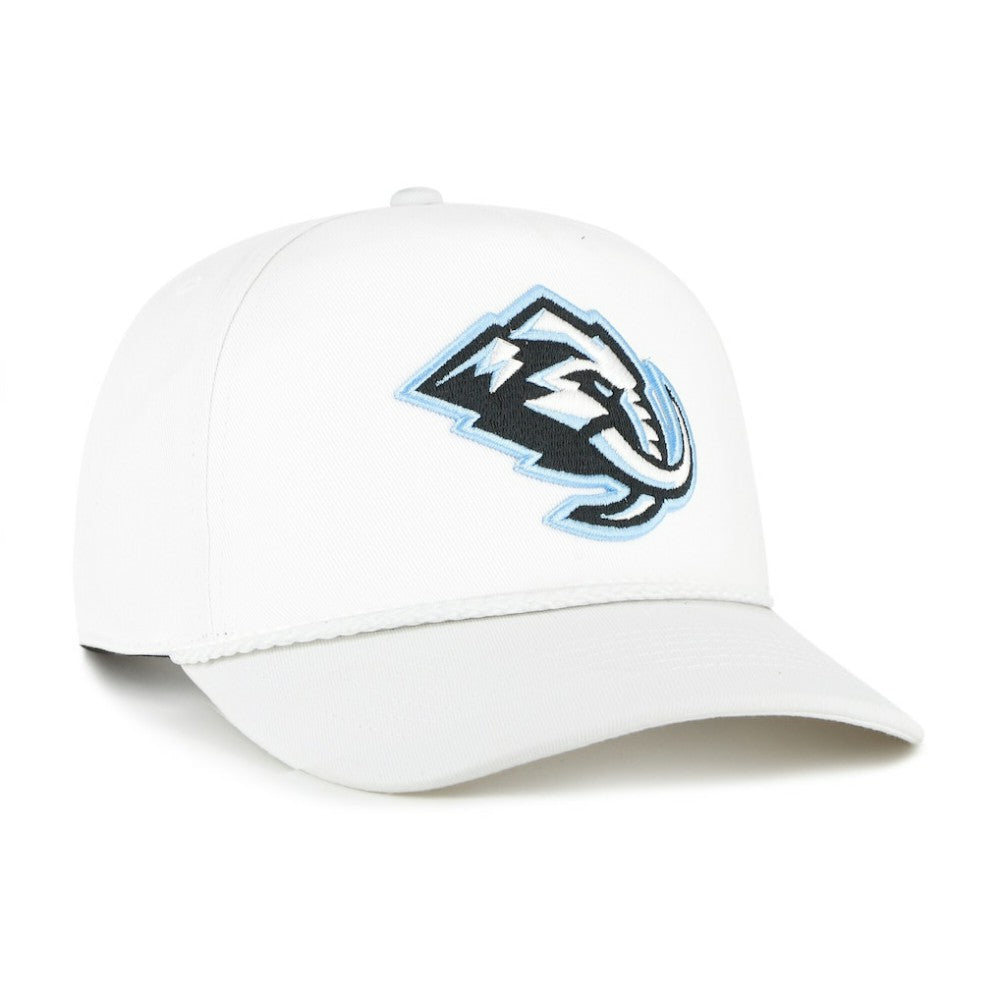Utah Mammoth '47 Rope Hitch Adjustable Hat - White - NHL 203255150