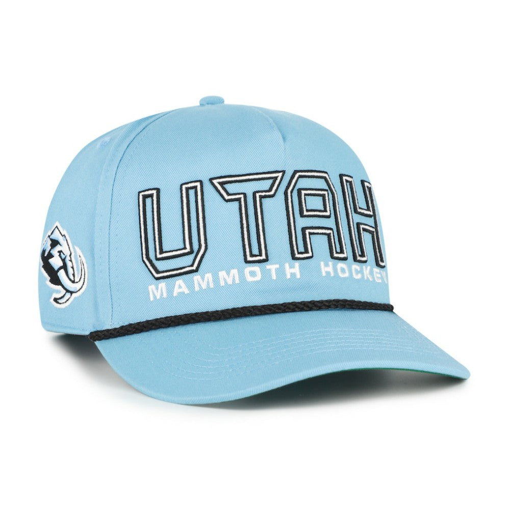 Utah Mammoth '47 Byline Hitch Adjustable Hat - Light Blue - NHL 203255151