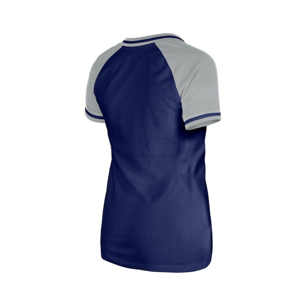 Los Angeles Dodgers New Era Women's Gameday V-Neck T-Shirt - Royal - New Era Sale