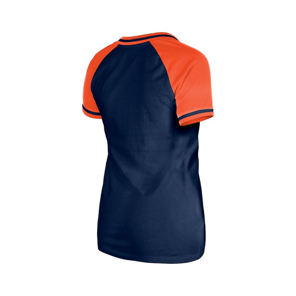 Houston Astros New Era Women's Gameday V-Neck T-Shirt - Navy - New Era Online