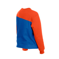 New York Mets New Era Women's Gameday Fleece Sweatshirt - Royal/Orange - New Era Lifestyle