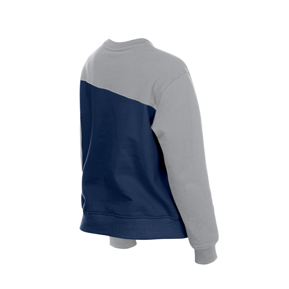 Chicago Cubs New Era Women's Gameday Fleece Sweatshirt - Royal/Gray - New Era on Sale