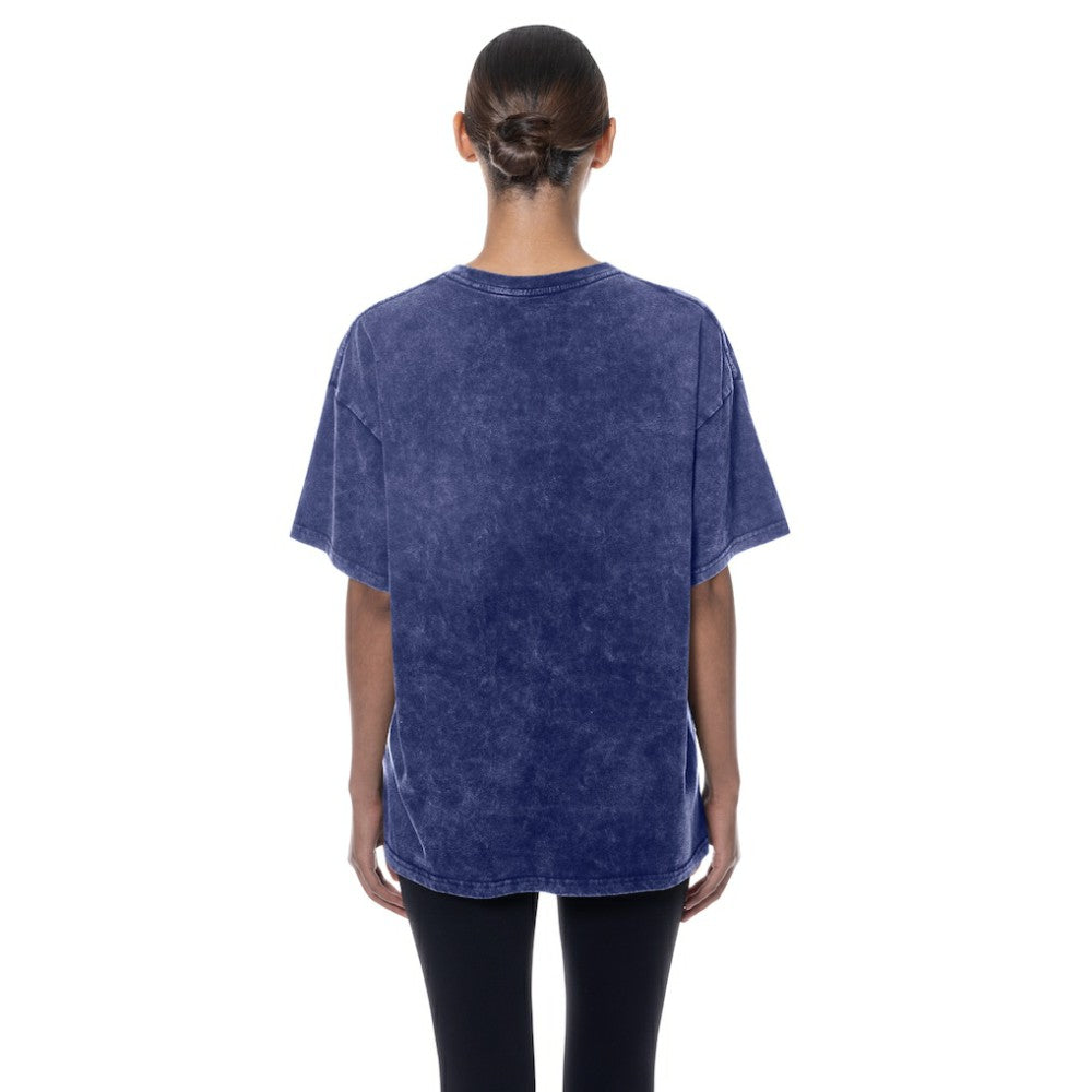 Los Angeles Dodgers New Era Women's Oversized Boyfriend T-Shirt - Blue - New Era Lifestyle