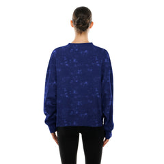 Los Angeles Dodgers New Era Women's Throwback Oversized Boxy Sweatshirt - Royal - New Era on Sale