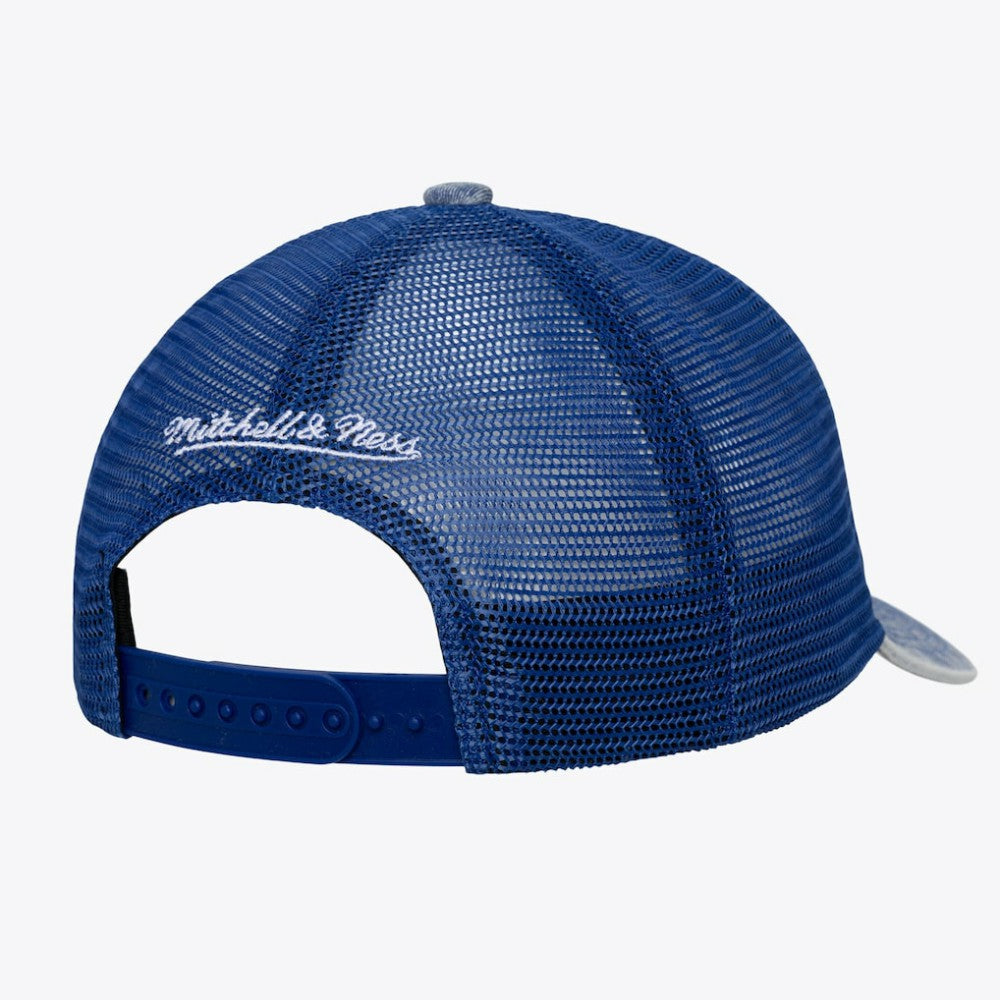 Chicago Cubs Mitchell & Ness Unisex Gameday Adjustable Trucker Hat - Royal - Mitchell & Ness on Sale