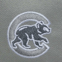 Chicago Cubs Mitchell & Ness Thunderstorm Head Coach Pro-Crown Adjustable Hat - Gray - Mitchell & Ness Discount