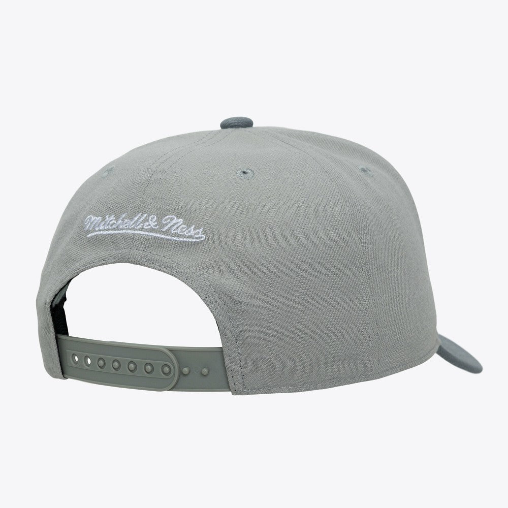 Los Angeles Dodgers Mitchell & Ness Thunderstorm Head Coach Pro-Crown Adjustable Hat - Gray - Mitchell & Ness on Sale