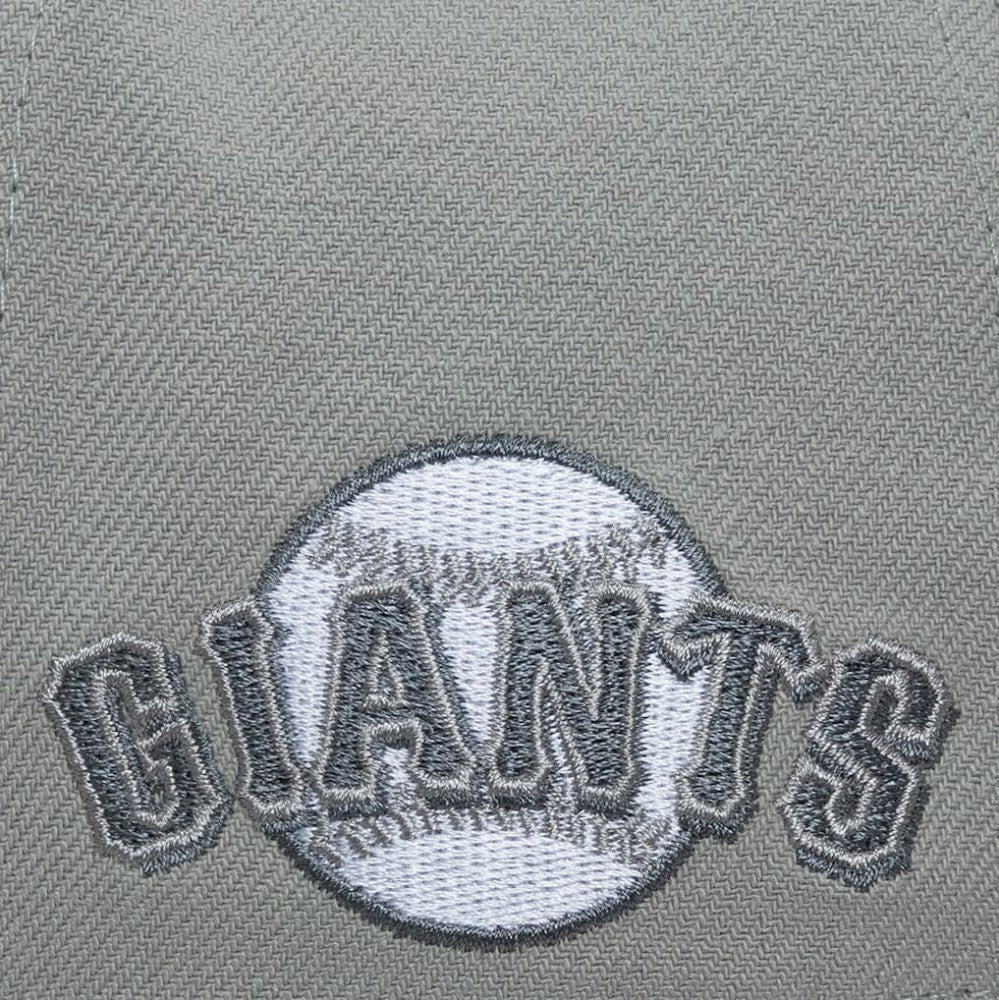 San Francisco Giants Mitchell & Ness Thunderstorm Head Coach Pro-Crown Adjustable Hat - Gray - Mitchell & Ness Online