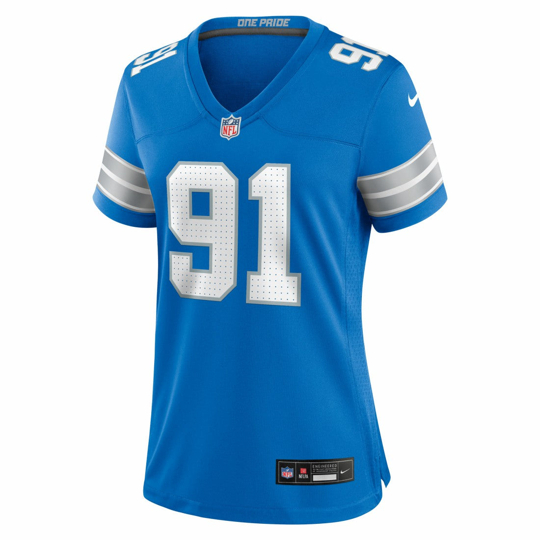 Nike Tyleik Williams Detroit Lions Women's Team Game Jersey Blue