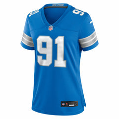 Nike Tyleik Williams Detroit Lions Women's Team Game Jersey Blue