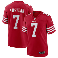 Nike Thomas Morstead San Francisco 49ers Team Game Jersey Scarlet