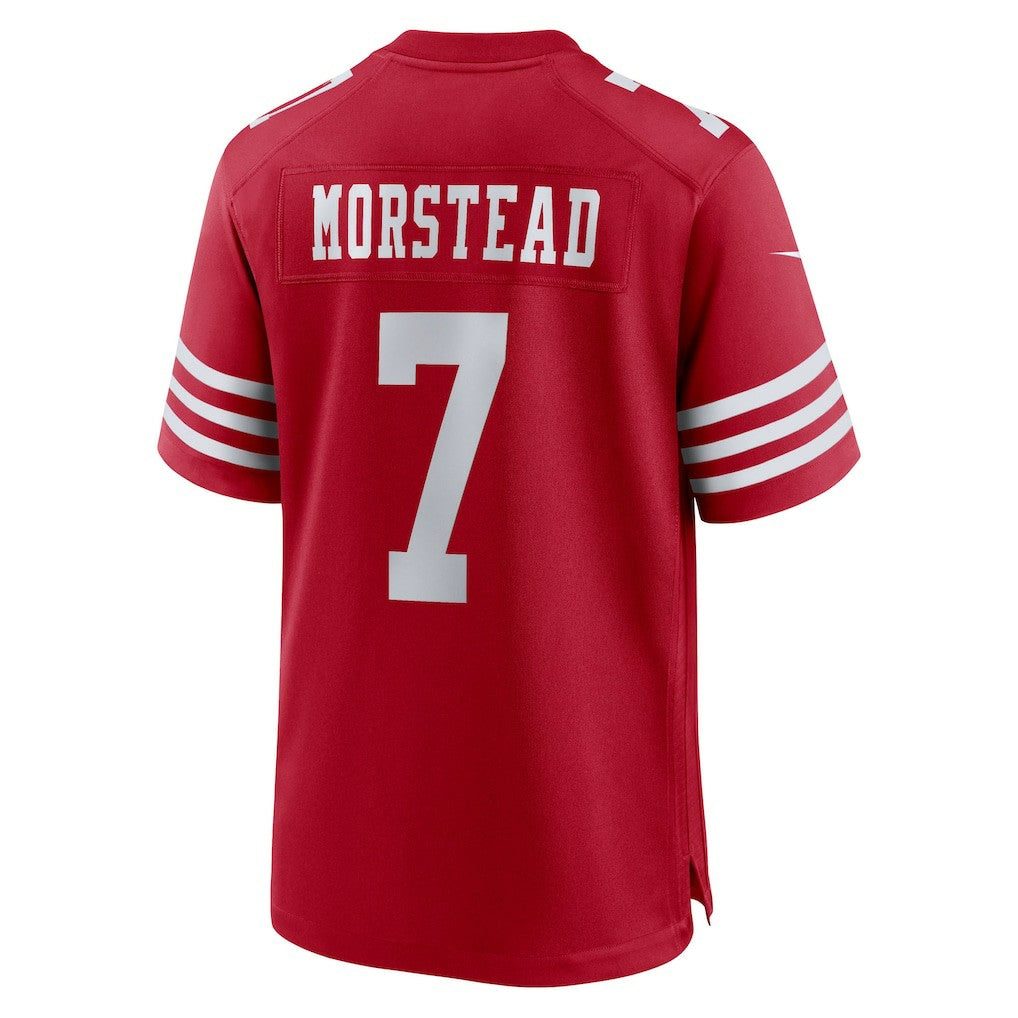 Nike Thomas Morstead San Francisco 49ers Team Game Jersey Scarlet