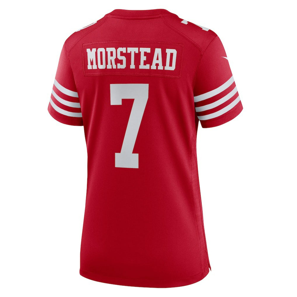 Nike Thomas Morstead San Francisco 49ers Women's Team Game Jersey Scarlet