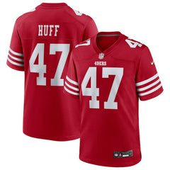 Nike Bryce Huff San Francisco 49ers Team Game Jersey Scarlet