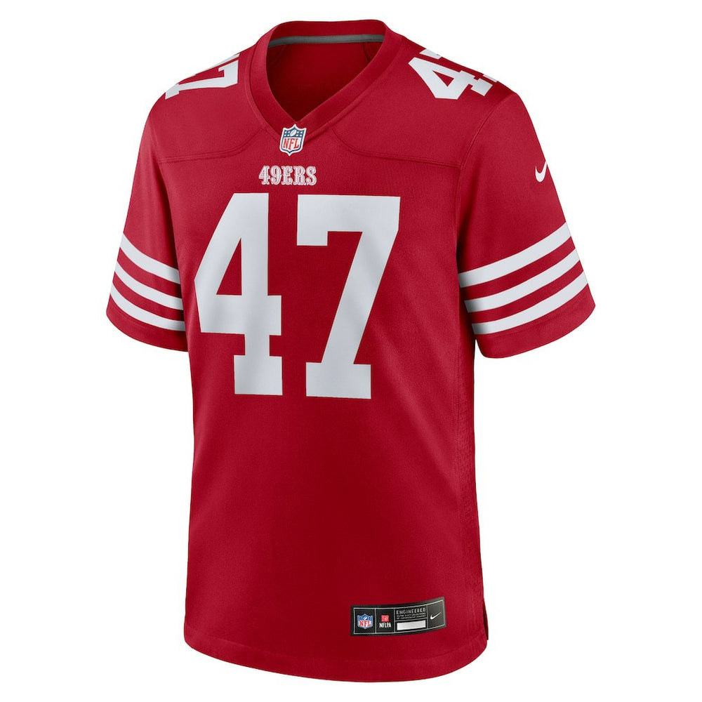 Nike Bryce Huff San Francisco 49ers Team Game Jersey Scarlet