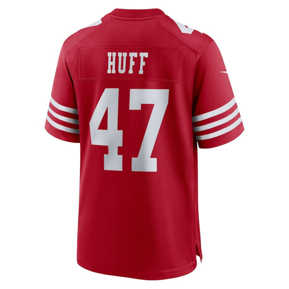 Nike Bryce Huff San Francisco 49ers Team Game Jersey Scarlet