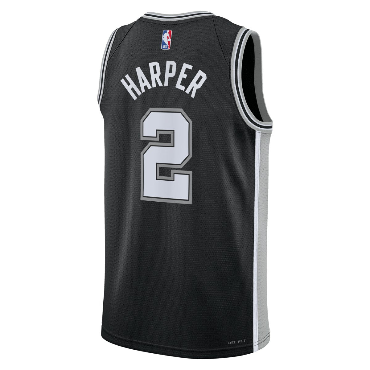 Dylan Harper San Antonio Spurs Unisex 2025 NBA Draft First Round Pick Swingman Jersey Icon Edition Black | Nike outlet