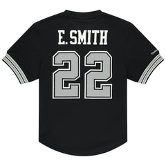 Mitchell & Ness Emmitt Smith Dallas Cowboys Retired Player Name & Number Mesh Top Black