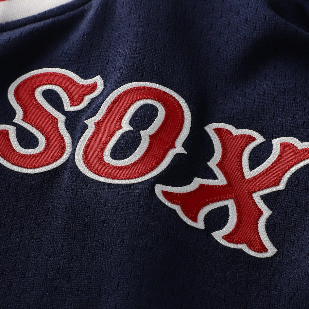 Nomar Garciaparra Boston Red Sox Mitchell & Ness Authentic Batting Practice Jersey - Navy - Mitchell & Ness Sale