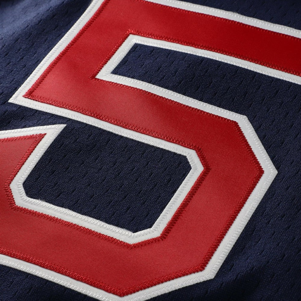 Nomar Garciaparra Boston Red Sox Mitchell & Ness Authentic Batting Practice Jersey - Navy - Mitchell & Ness Sale