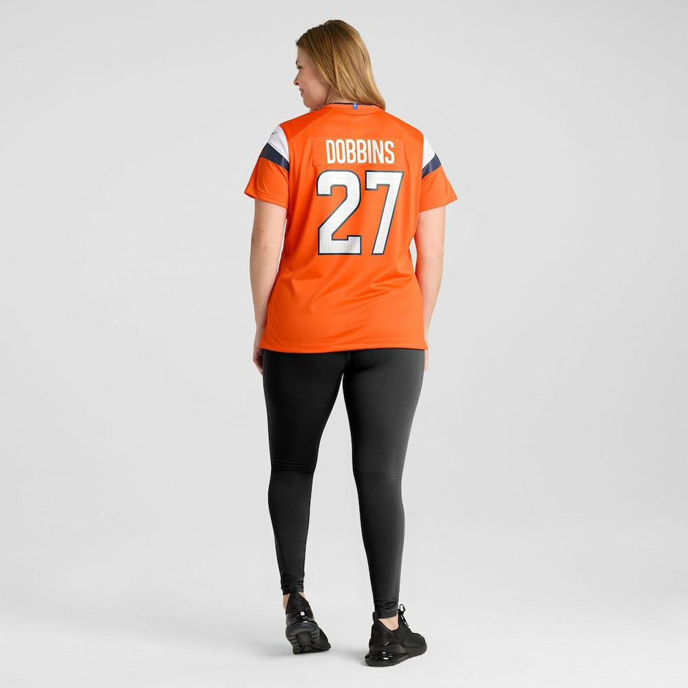 Nike J.K. Dobbins Denver Broncos Women's Team Game Jersey Orange