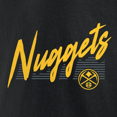 Denver Nuggets Color Block Slant Quick Strike T-Shirt Black