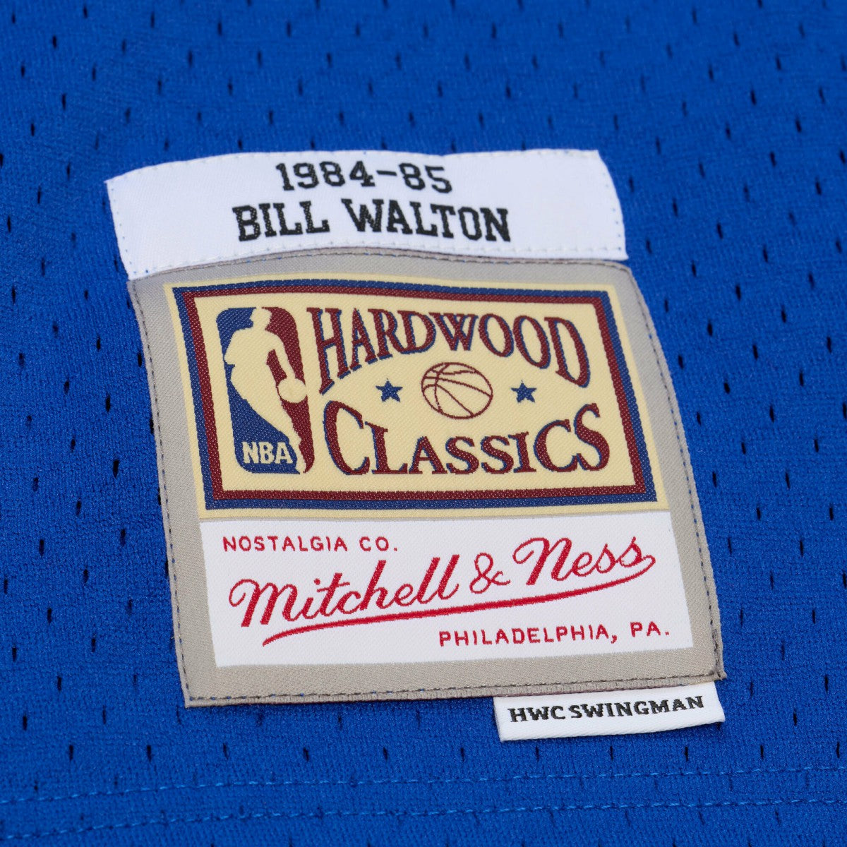 Bill Walton LA Clippers 1984-85 Swingman Jersey Royal | Mitchell & Ness US