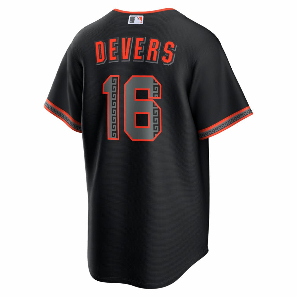 Rafael Devers San Francisco Giants Nike Alternate Replica Jersey - Black - Nike Online