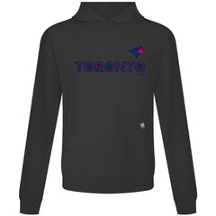 Toronto Blue Jays Levelwear City Connect Relay Core Logo Pullover Hoodie - Black - MLB on Sale