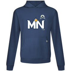 Minnesota Twins Levelwear City Connect Relay Core Logo Pullover Hoodie - Navy - MLB Sale