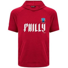 Philadelphia Phillies Levelwear City Connect Phase Core Logo Pullover Hoodie T-Shirt - Red - MLB Sale