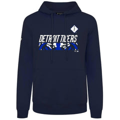 Detroit Tigers Levelwear City Connect Podium Core Logo Pullover Hoodie - Navy - MLB Online