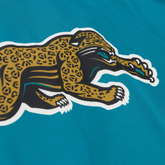 Mitchell & Ness Jacksonville Jaguars Coaches Full-Snap Hooded Windbreaker Jacket Teal