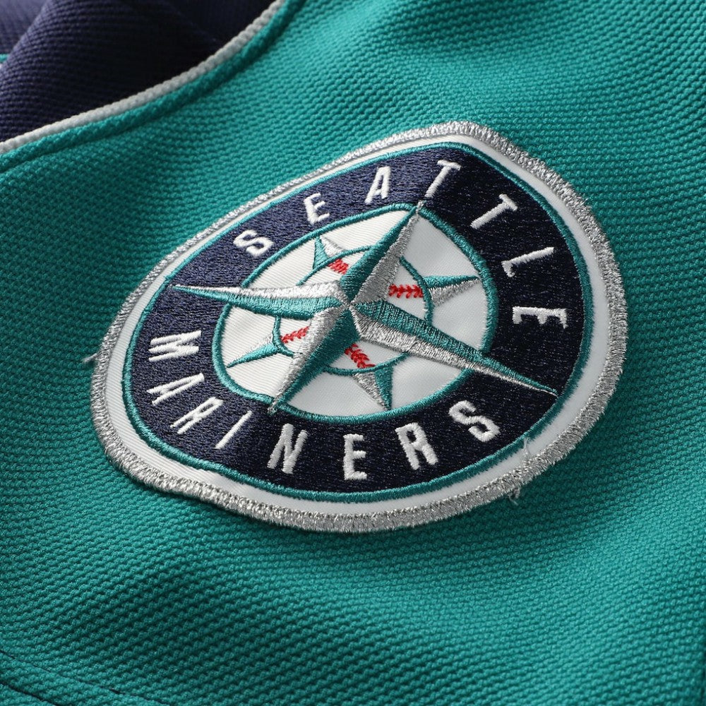 Ichiro Suzuki Seattle Mariners Mitchell & Ness 2006 Cooperstown Mesh Batting Practice Button-Up Jersey - Navy - Mitchell & Ness Discount