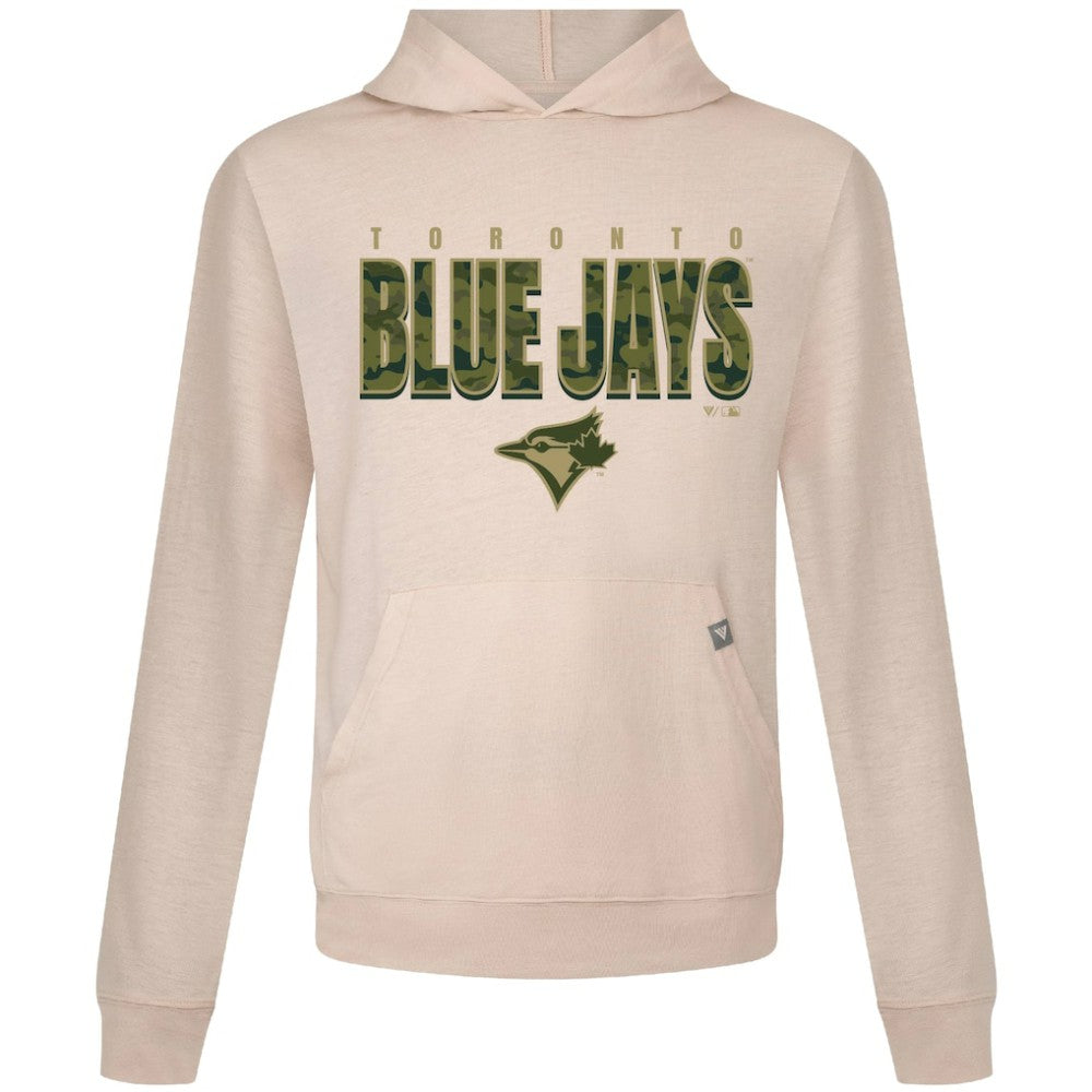 Toronto Blue Jays Levelwear Relay Protect Pullover Hoodie - Khaki - MLB Online