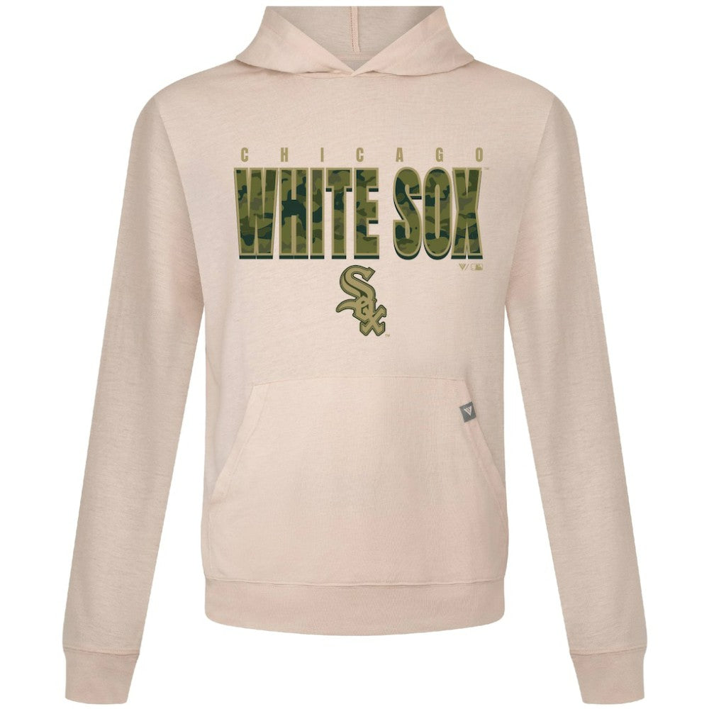 Chicago White Sox Levelwear Relay Protect Pullover Hoodie - Khaki - MLB Lifestyle