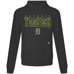 Detroit Tigers Levelwear Relay Protect Pullover Hoodie - Black - MLB Sale