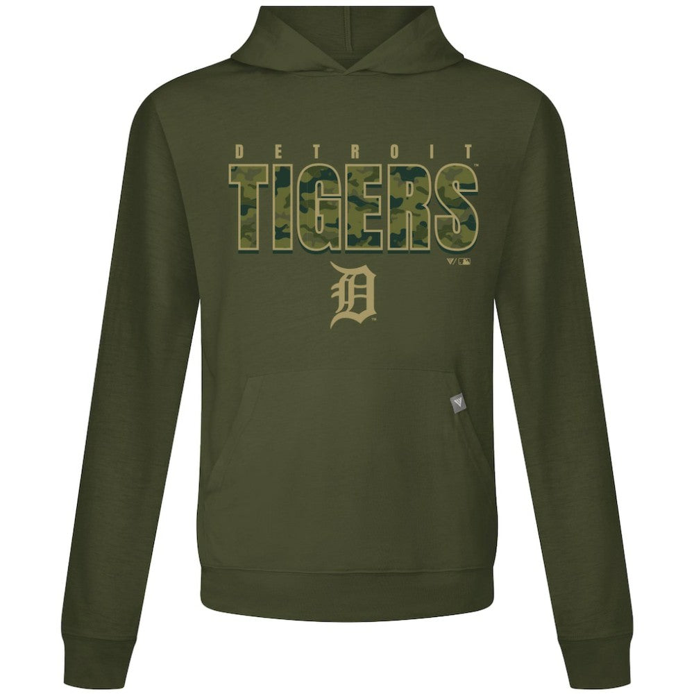 Detroit Tigers Levelwear Relay Protect Pullover Hoodie - Green - MLB Sale