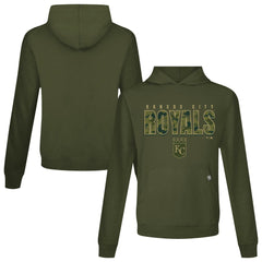 Kansas City Royals Levelwear Relay Protect Pullover Hoodie - Green - MLB Sale